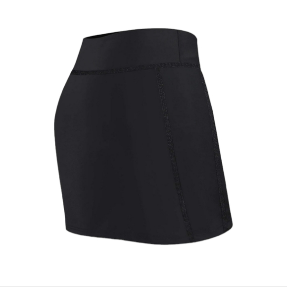 BlevonH Athletic Skirt Women's Plus 2X Black Built in Shorts Activewear Tennis - Picture 3 of 10